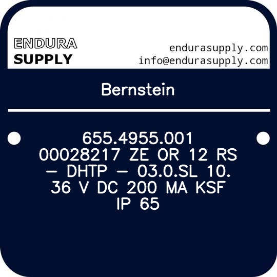 bernstein-6554955001-00028217-ze-or-12-rs-dhtp-030sl-10-36-v-dc-200-ma-ksf-ip-65