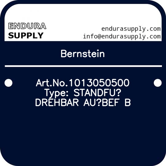 bernstein-artno1013050500-type-standfu-drehbar-aubef-b
