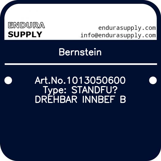 bernstein-artno1013050600-type-standfu-drehbar-innbef-b