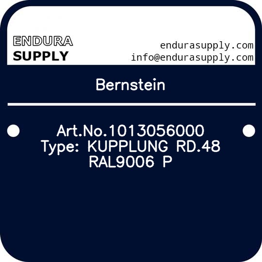 bernstein-artno1013056000-type-kupplung-rd48-ral9006-p