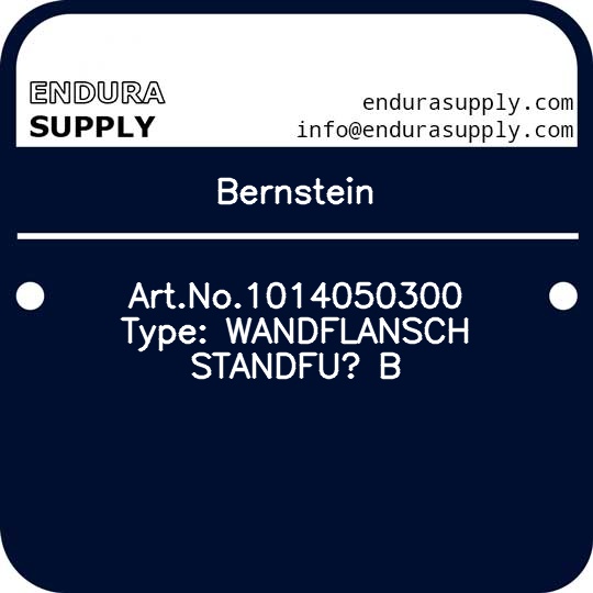 bernstein-artno1014050300-type-wandflansch-standfu-b