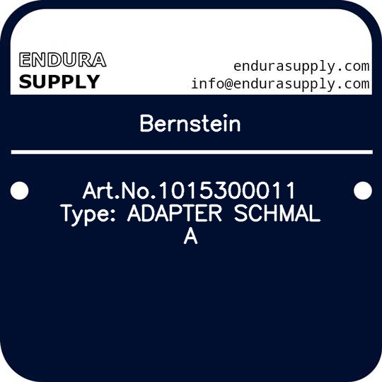 bernstein-artno1015300011-type-adapter-schmal-a
