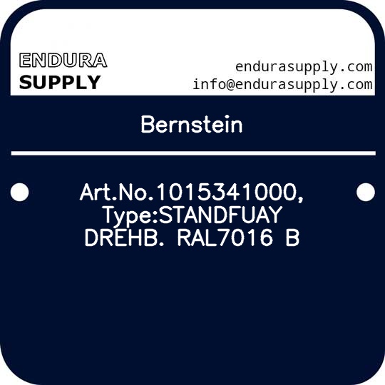 bernstein-artno1015341000-typestandfuay-drehb-ral7016-b