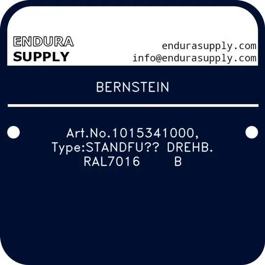 bernstein-artno1015341000-typestandfu-drehb-ral7016-b