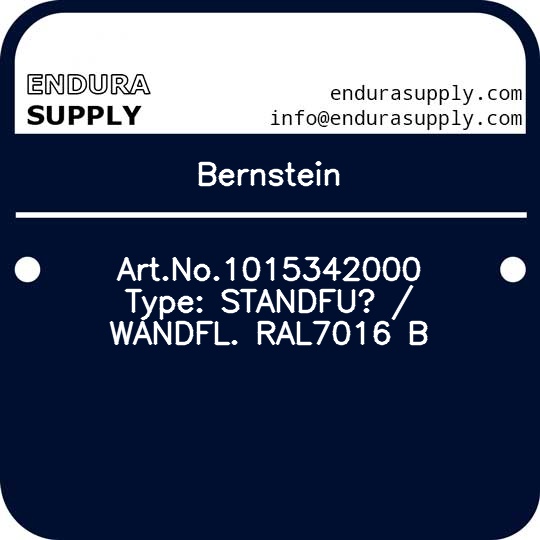 bernstein-artno1015342000-type-standfu-wandfl-ral7016-b