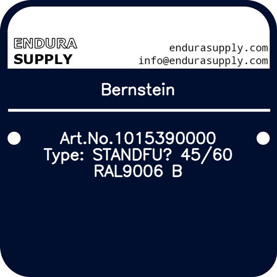 bernstein-artno1015390000-type-standfu-4560-ral9006-b
