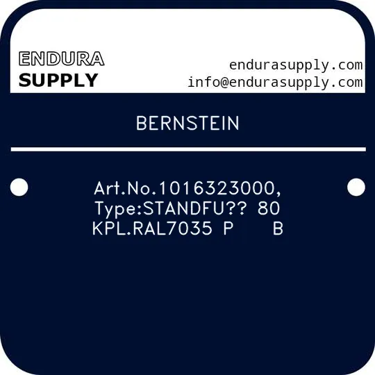 bernstein-artno1016323000-typestandfu-80-kplral7035-p-b