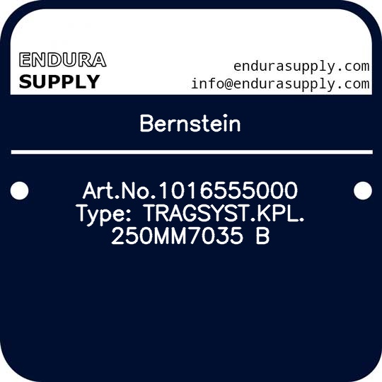 bernstein-artno1016555000-type-tragsystkpl-250mm7035-b