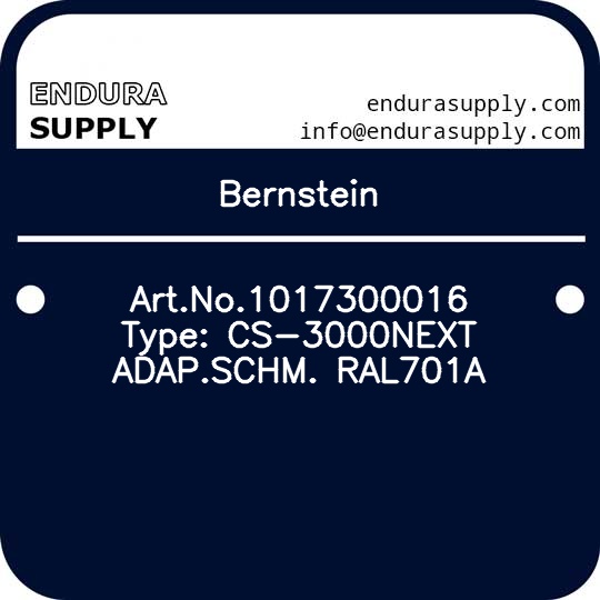 bernstein-artno1017300016-type-cs-3000next-adapschm-ral701a