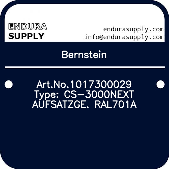 bernstein-artno1017300029-type-cs-3000next-aufsatzge-ral701a