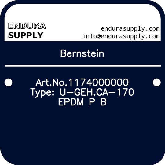bernstein-artno1174000000-type-u-gehca-170-epdm-p-b