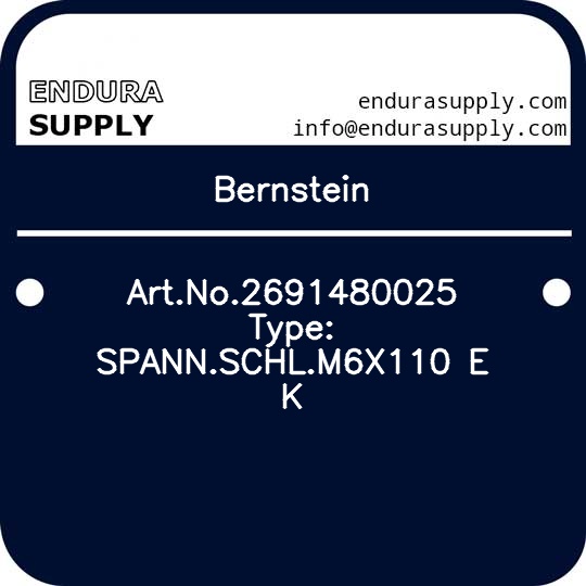 bernstein-artno2691480025-type-spannschlm6x110-e-k