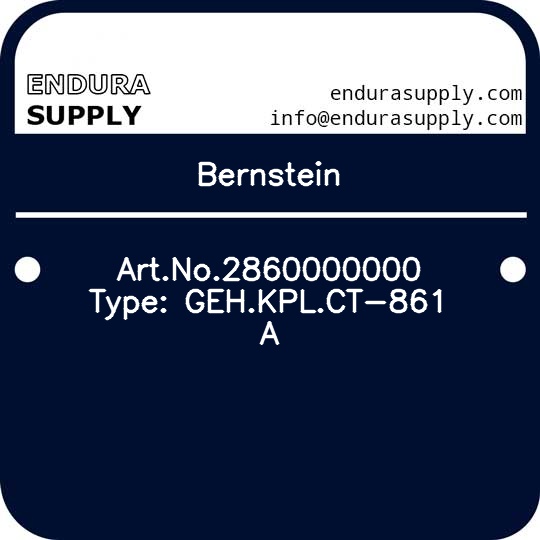 bernstein-artno2860000000-type-gehkplct-861-a