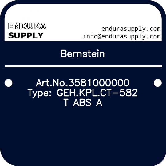 bernstein-artno3581000000-type-gehkplct-582-t-abs-a