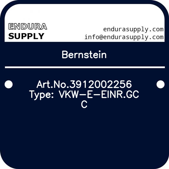 bernstein-artno3912002256-type-vkw-e-einrgc-c