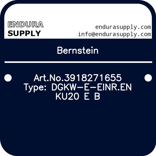 bernstein-artno3918271655-type-dgkw-e-einren-ku20-e-b