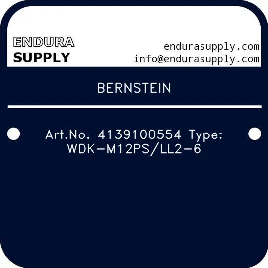 bernstein-artno-4139100554-type-wdk-m12psll2-6