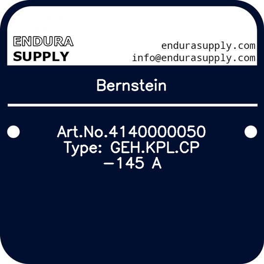 bernstein-artno4140000050-type-gehkplcp-145-a