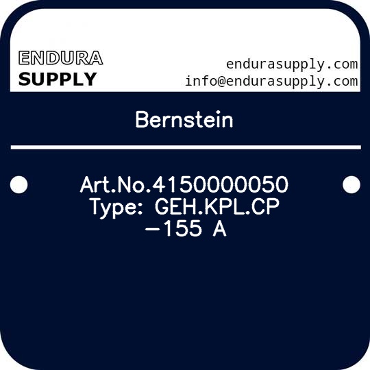 bernstein-artno4150000050-type-gehkplcp-155-a
