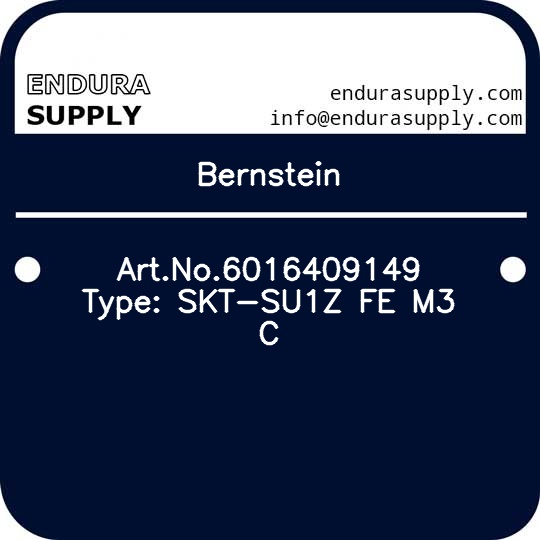 bernstein-artno6016409149-type-skt-su1z-fe-m3-c