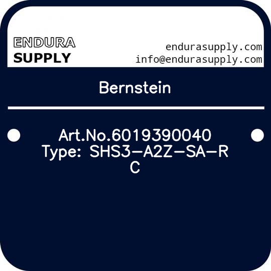 bernstein-artno6019390040-type-shs3-a2z-sa-r-c