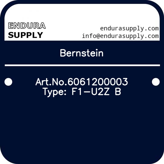 bernstein-artno6061200003-type-f1-u2z-b