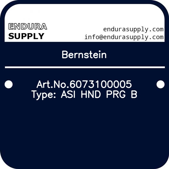 bernstein-artno6073100005-type-asi-hnd-prg-b