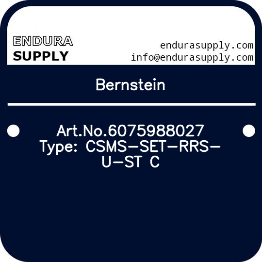 bernstein-artno6075988027-type-csms-set-rrs-u-st-c