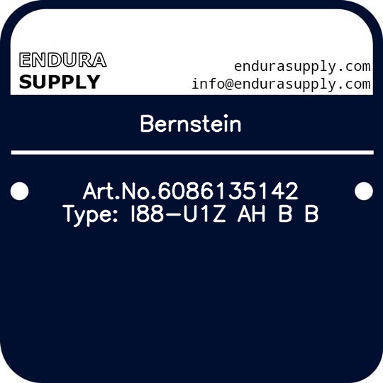 bernstein-artno6086135142-type-i88-u1z-ah-b-b