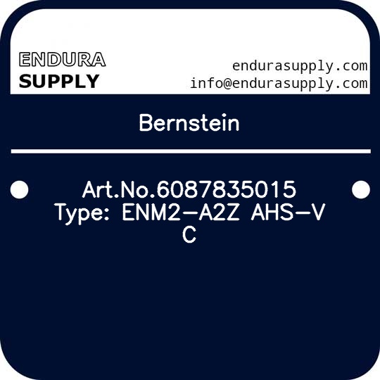 bernstein-artno6087835015-type-enm2-a2z-ahs-v-c