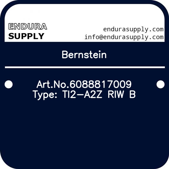bernstein-artno6088817009-type-ti2-a2z-riw-b