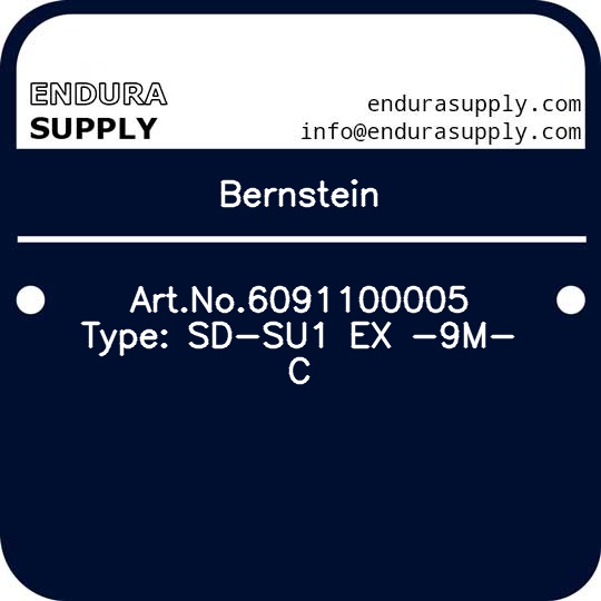 bernstein-artno6091100005-type-sd-su1-ex-9m-c