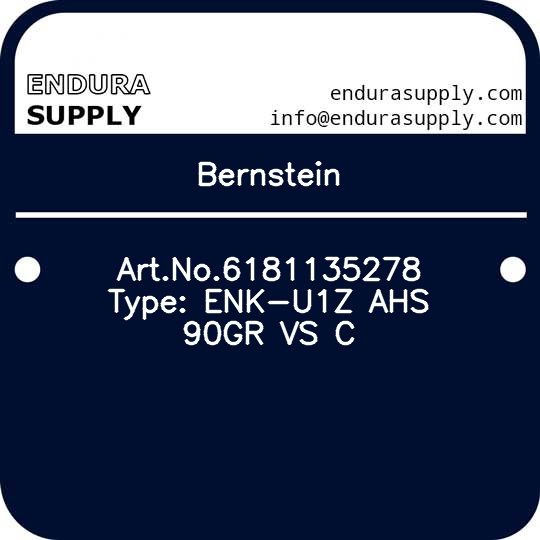 bernstein-artno6181135278-type-enk-u1z-ahs-90gr-vs-c