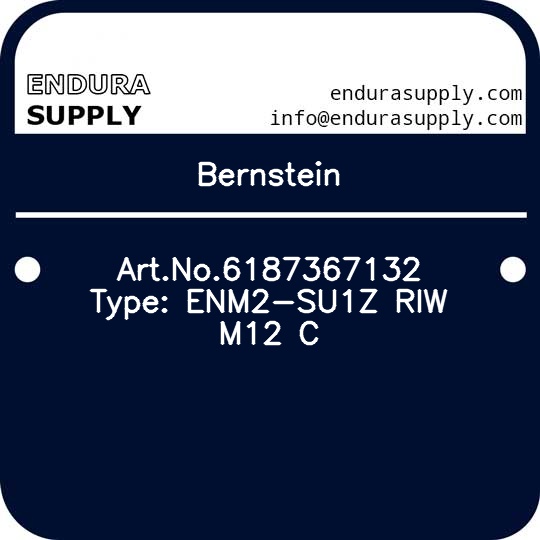 bernstein-artno6187367132-type-enm2-su1z-riw-m12-c