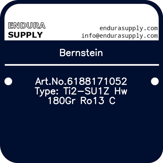 bernstein-artno6188171052-type-ti2-su1z-hw-180gr-ro13-c