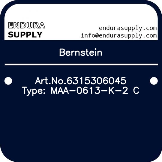 bernstein-artno6315306045-type-maa-0613-k-2-c