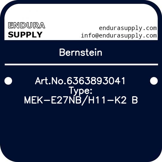 bernstein-artno6363893041-type-mek-e27nbh11-k2-b
