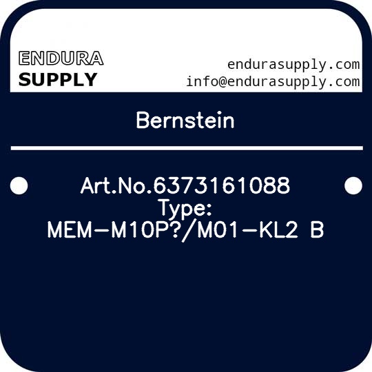 bernstein-artno6373161088-type-mem-m10pm01-kl2-b