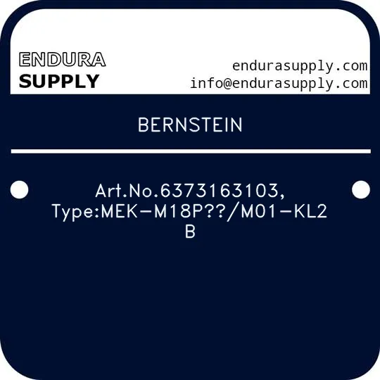 bernstein-artno6373163103-typemek-m18pom01-kl2-b