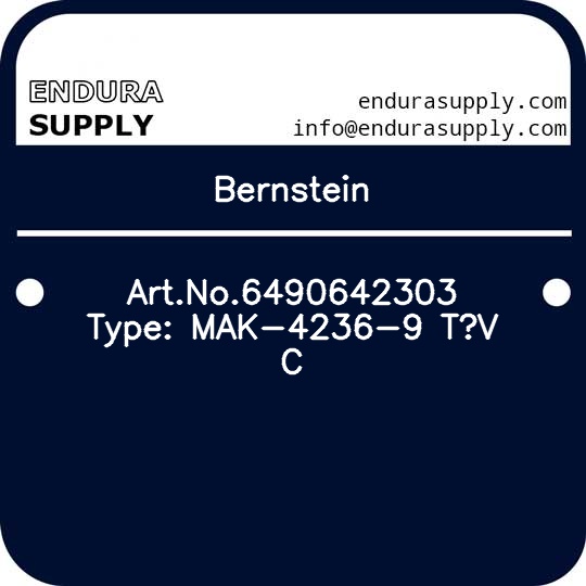 bernstein-artno6490642303-type-mak-4236-9-tv-c