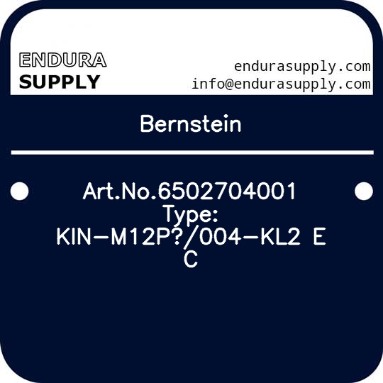 bernstein-artno6502704001-type-kin-m12p004-kl2-e-c