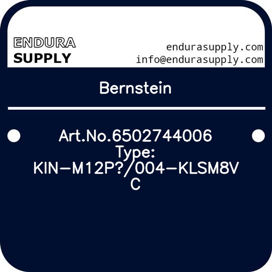 bernstein-artno6502744006-type-kin-m12p004-klsm8v-c
