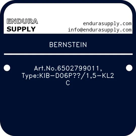 bernstein-artno6502799011-typekib-d06po15-kl2-c