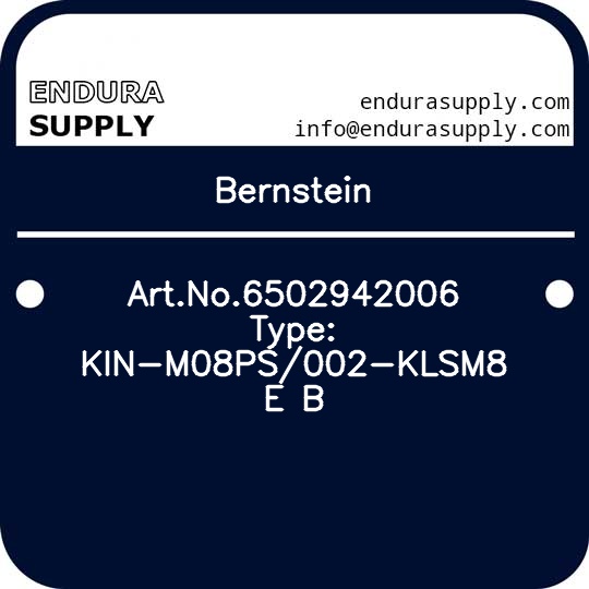 bernstein-artno6502942006-type-kin-m08ps002-klsm8-e-b