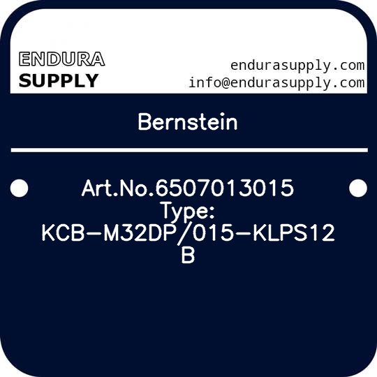 bernstein-artno6507013015-type-kcb-m32dp015-klps12-b