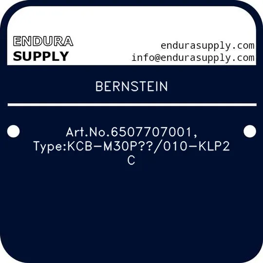 bernstein-artno6507707001-typekcb-m30po010-klp2-c