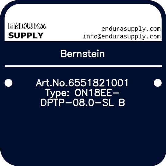 bernstein-artno6551821001-type-on18ee-dptp-080-sl-b