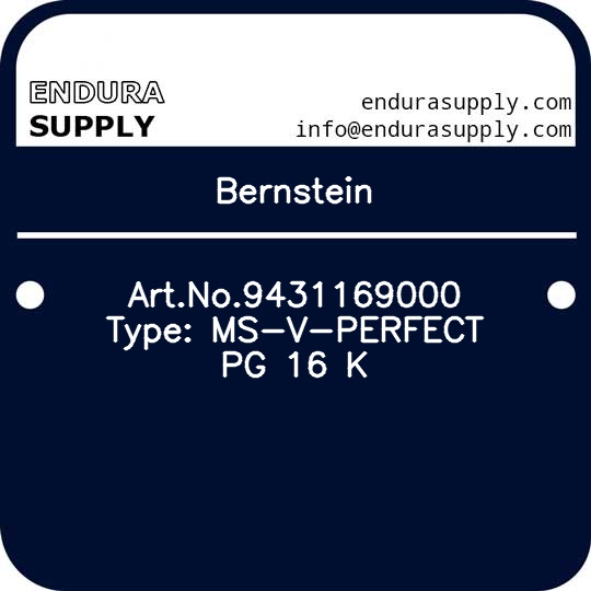 bernstein-artno9431169000-type-ms-v-perfect-pg-16-k
