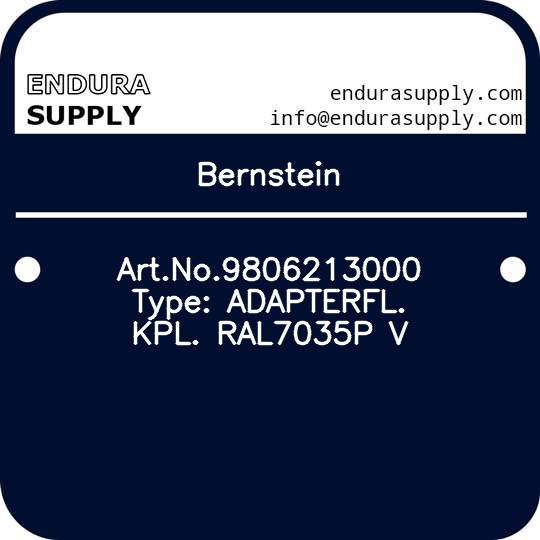 bernstein-artno9806213000-type-adapterfl-kpl-ral7035p-v