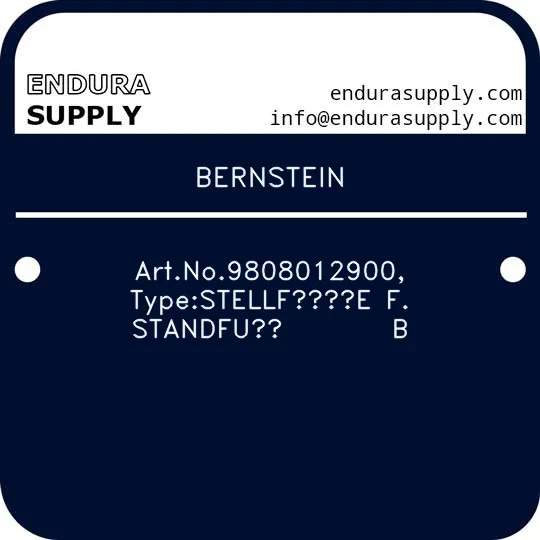 bernstein-artno9808012900-typestellfue-f-standfu-b